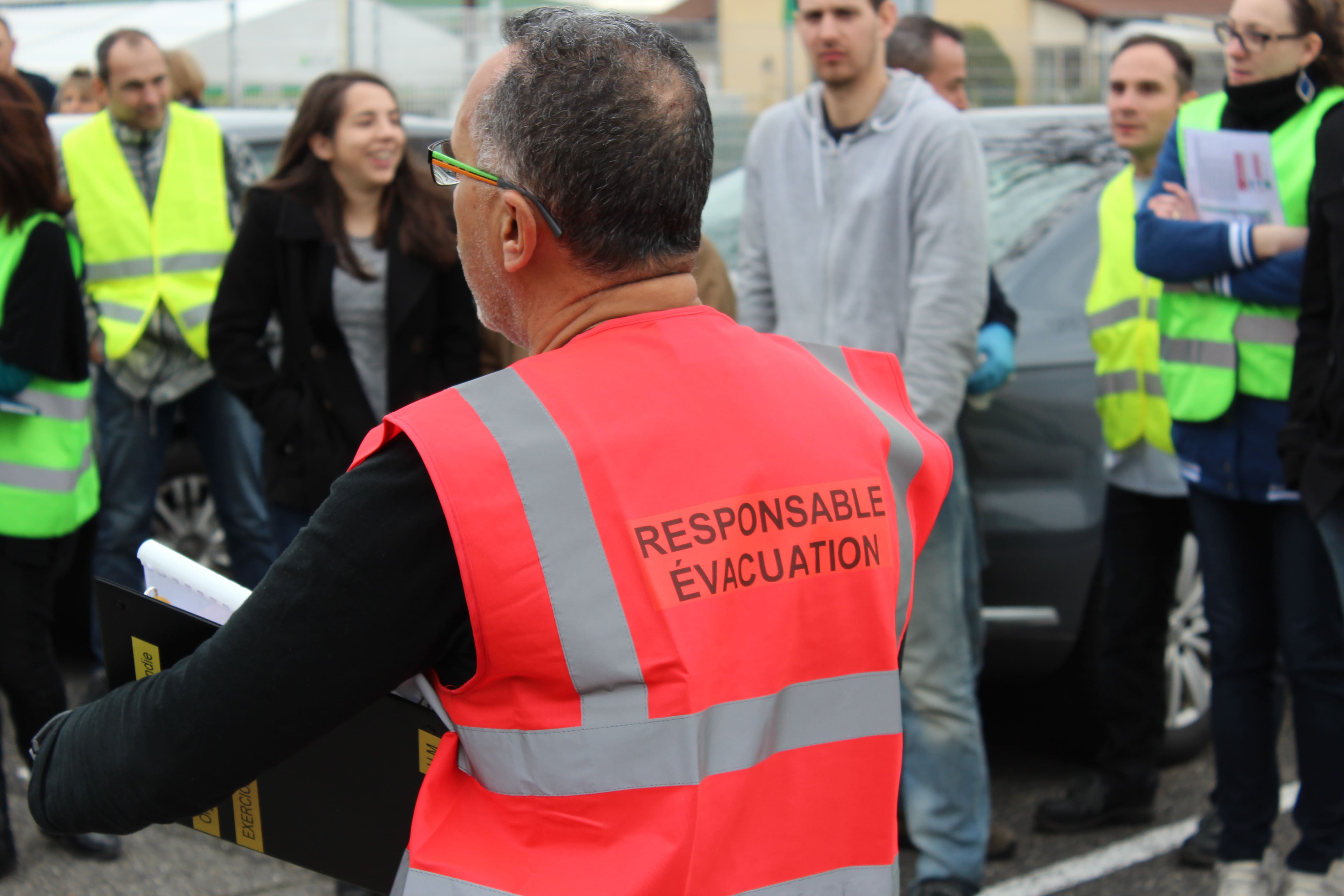 Formation sur l'évacuation en cas d'incendie